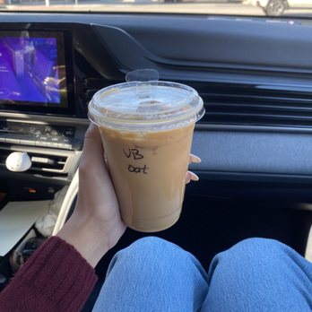 Three Sisters Coffee & Tea - Vanilla oat latte - Coffee & Tea Near Me - Burbank, California Three Sisters Coffee & Tea - Vanilla oat latte - Coffee & Tea Near Me - Burbank, California