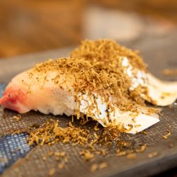 Lin's Garden - Hamachi (yellowtail) Nigiri