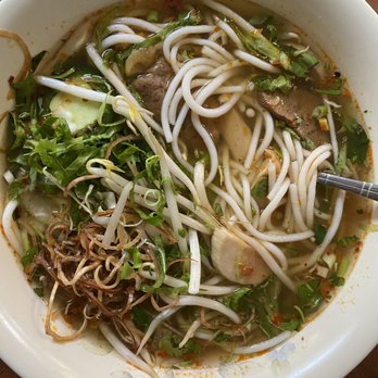 Thuyen Vien - Royal noodle soup (bun bo hue) - Vegan Near Me - Anaheim, California Thuyen Vien - Royal noodle soup (bun bo hue) - Vegan Near Me - Anaheim, California