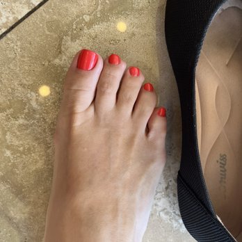 Lux Nails & Spa - Love my gel pedicure done by Nancy! - Nail Salons Near Me - Lilburn, Georgia