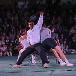 Thousand Oaks High School - Homecoming Rally - Musical Chairs