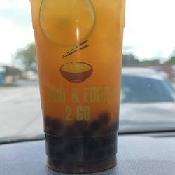 Pho & Food 2 Go - Tropical tea with boba!!