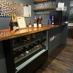 WALLS Wine Bar - Wine area.