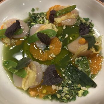 The Pig & The Lady - Hokkaido scallop crudo - Vietnamese Near Me - Honolulu, Hawaii The Pig & The Lady - Hokkaido scallop crudo - Vietnamese Near Me - Honolulu, Hawaii