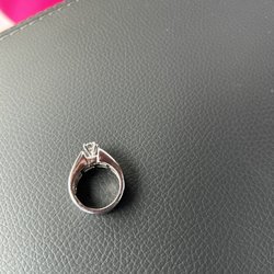 This is the portion they put on. Not only did they polish it up but now it looks amazing and doesn't cut my hand anymore.