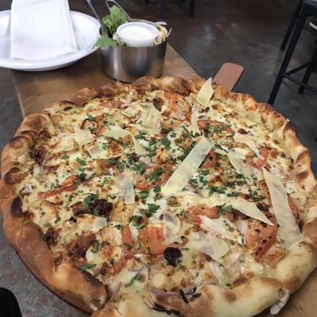 Northside Drafthouse & Eatery - Basic B Pizza with Side Salad - Pizza Near Me - Richardson, Texas Northside Drafthouse & Eatery - Basic B Pizza with Side Salad - Pizza Near Me - Richardson, Texas
