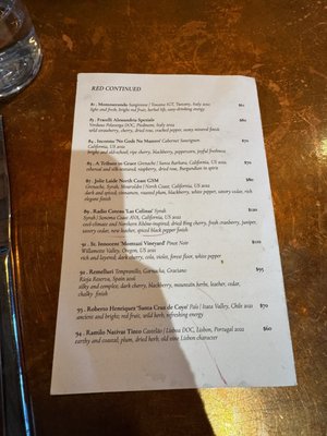 Menu photo 5 Salt Wharf Camden, ME