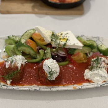 Elia - Kefthedes (lamb beef meatballs) - Greek Near Me - Pleasanton, California Elia - Kefthedes (lamb beef meatballs) - Greek Near Me - Pleasanton, California