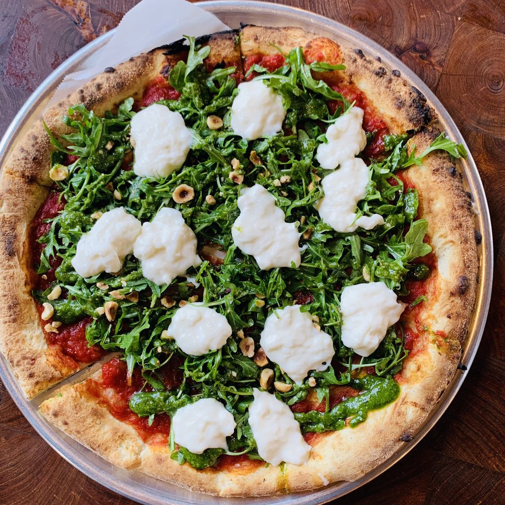 Pitfire Pizza - THE BURRATA yum yum - Pizza Near Me - Culver City, California Pitfire Pizza - THE BURRATA yum yum - Pizza Near Me - Culver City, California