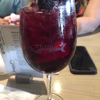 Bonefish Grill - Sangria, $10 for bottomless. This was my favorite of the bottomless options. - Seafood Near Me - Jacksonville, Florida