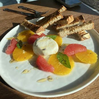 Darla Cafe - Burrata with lavender honey and citrus was excellent - Asian Fusion Near Me - Saratoga, California Darla Cafe - Burrata with lavender honey and citrus was excellent - Asian Fusion Near Me - Saratoga, California