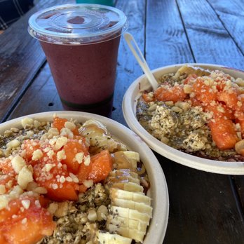 Kula Shave Ice - Kula acai bowls and acai poi smoothie - Shaved Ice Near Me - Hilo, Hawaii