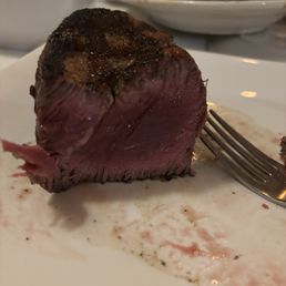 Fillet mid rare. Fillet mid rare.