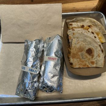HomeState - Brazos (vegetarian) Trinity Quesadilla chicken - Tacos Near Me - Pasadena, California HomeState - Brazos (vegetarian) Trinity Quesadilla chicken - Tacos Near Me - Pasadena, California