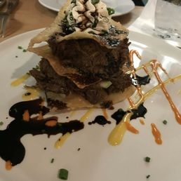 Duck Wonton Napoleon