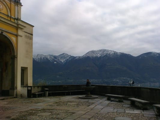Madonna del Sasso by null