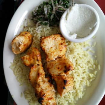 Corfu - Chicken kebob - Greek Near Me - Sierra Madre, California