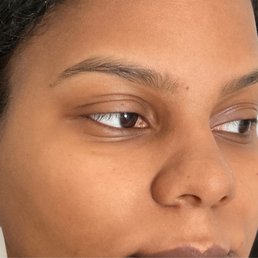 Eye brow and lip threading