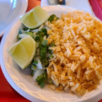 Taco Tapatio - Rice, lime, onion and cilantro. - Tacos Near Me - Azusa, California