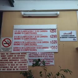 Kartings Circuito 9 - Los precios. No es caro, tampoco para todos los días, pero no es caro