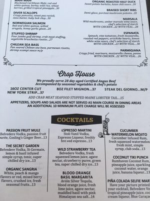 Menu photo 6 Cava Southington, CT