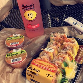 The Fresh Market - Delicious sushi freshly made & packaged right in front of you! For $7.99?!! You can't beat that! Perfectly paired with Hubert's. - Grocery Near Me - Miami, Florida The Fresh Market - Delicious sushi freshly made & packaged right in front of you! For $7.99?!! You can't beat that! Perfectly paired with Hubert's. - Grocery Near Me - Miami, Florida