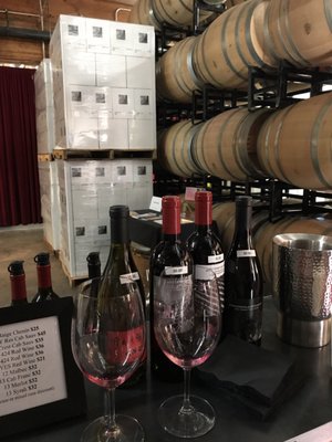 Photo of Stevens Winery - Woodinville, WA, US. allll the reds