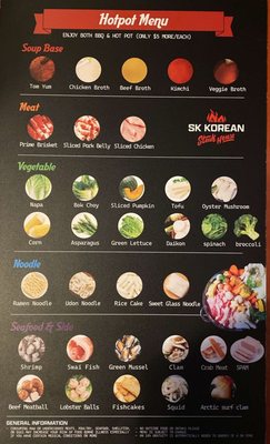 Menu photo 7 SK Korean Steakhouse Dawsonville, GA