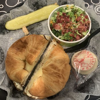 Chicken Salad Chick - Classic Chicken Salad Croissant, broccoli side with a complimentary CSC Sugar Cookie. - Sandwiches Near Me - Columbia, South Carolina Chicken Salad Chick - Classic Chicken Salad Croissant, broccoli side with a complimentary CSC Sugar Cookie. - Sandwiches Near Me - Columbia, South Carolina