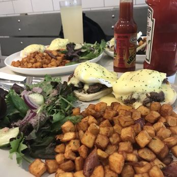 Sisters & Co - Bulgogi Beef Benedict - Breakfast & Brunch Near Me - Toronto, Ontario Sisters & Co - Bulgogi Beef Benedict - Breakfast & Brunch Near Me - Toronto, Ontario
