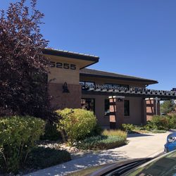 Thrive Infusion - Front door. Business is co-located with the owners' other two businesses: Nevada Physical Therapy and Brain Restoration Health.
