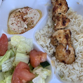 Pitas To Go - Chicken Kabob Plate $9! - Mediterranean Near Me - Irwindale, California