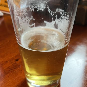 Track Town Pizza - My 16 oz beer - Pizza Near Me - Eugene, Oregon