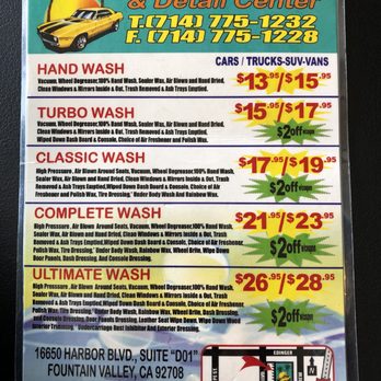 Complete Auto Spa - Auto Detailing Near Me - Fountain Valley, California