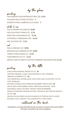 Menu photo 4 Martocci's Brattleboro, VT Menu photo 4 Martocci's Brattleboro, VT