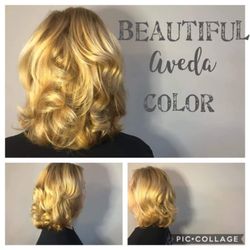 Divine Images & Sanctuary Day Spa - Jennifer is loving her hair!