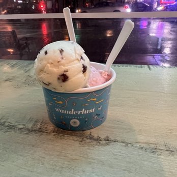 Wanderlust Creamery - Sakura crunch and chrysanthemum honeycomb season flavors - Ice Cream & Frozen Yogurt Near Me - Pasadena, California Wanderlust Creamery - Sakura crunch and chrysanthemum honeycomb season flavors - Ice Cream & Frozen Yogurt Near Me - Pasadena, California