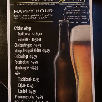 Dukes Rib House & Grille - Happy Hour Menu - Barbeque Near Me - Pittsburgh, Pennsylvania Dukes Rib House & Grille - Happy Hour Menu - Barbeque Near Me - Pittsburgh, Pennsylvania