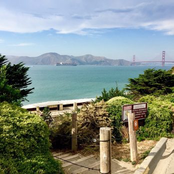 China Beach - View from above the shoreline - Parks Near Me - San Francisco, California
