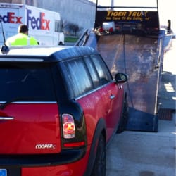 Tiger Trux Towing - Trusting Tiger Trux with my baby.