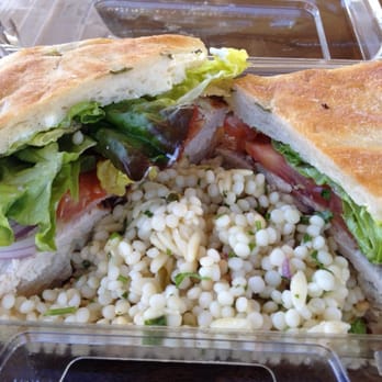 Bytes Cafe - Chicken bacon clubhouse with house pasta salad - Sandwiches Near Me - Stanford, California Bytes Cafe - Chicken bacon clubhouse with house pasta salad - Sandwiches Near Me - Stanford, California