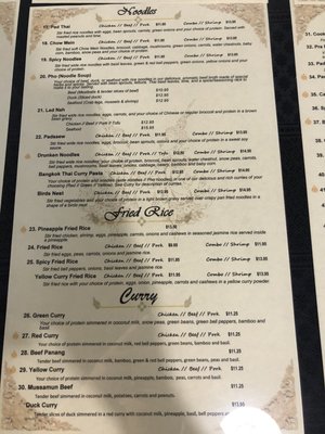 Menu photo 4 Bangkok Thai Restaurant Boise, ID
