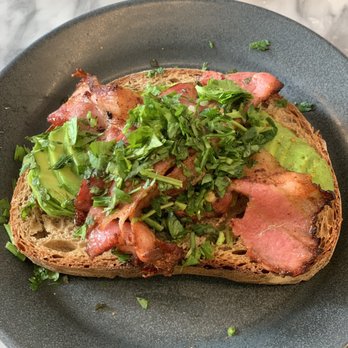 O Coffeeshop - Avocado toast with bacon - Cafes Near Me - Paris, 75