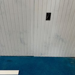 East Coast Concrete & Construction - blue stained walls