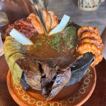 Rosa Madera - Molcajete. So good. Lots of food. Comes with rice, beans, and tortillas on the side. - Mexican Near Me - Sacramento, California Rosa Madera - Molcajete. So good. Lots of food. Comes with rice, beans, and tortillas on the side. - Mexican Near Me - Sacramento, California