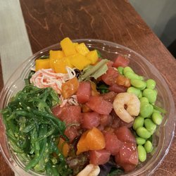Halo Hawaiian BBQ & Poke Bar - Mix green & protein