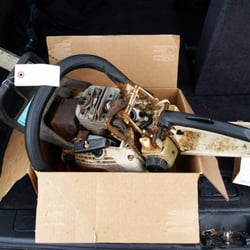 Canby Rental & Equipment - This is a chainsaw I received back from Canby rental