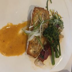 Reluctant Panther Restaurant - Halibut special
