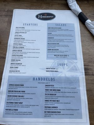 Menu photo 1 Harborspot Racine, WI Menu photo 1 Harborspot Racine, WI