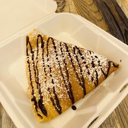Banana Strawberry Nutella Crepe! Banana Strawberry Nutella Crepe!